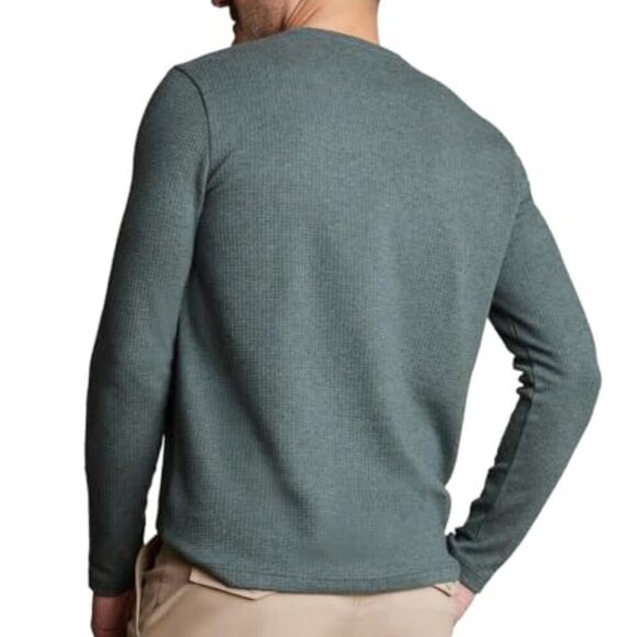 NWT - English Laundry Green Mens Long Sleeve Crewneck Regular Fit Shirt – Size S - Picture 2 of 8